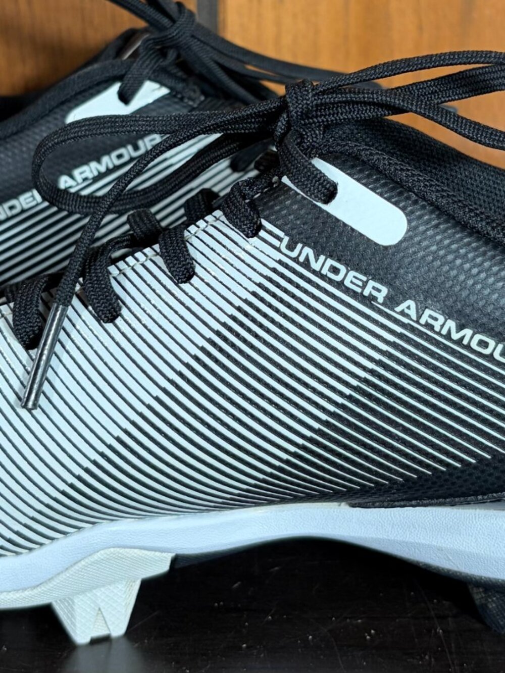 Under Armour Leadoff Low RM Baseball Cleats Youth Sz 2Y MLB Authentic - EUC - Picture 4 of 9